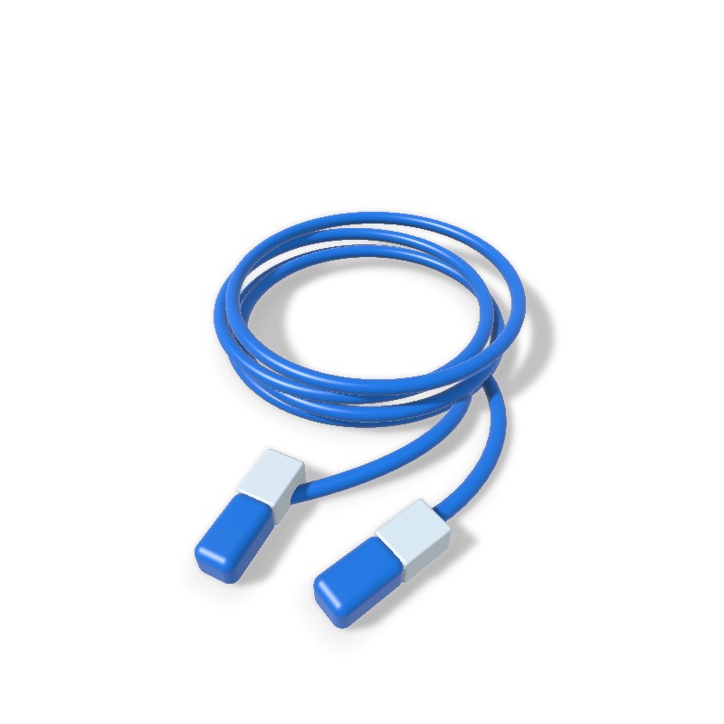 D-Link Cat6 UTP Patch Cord, 1 m – Blue