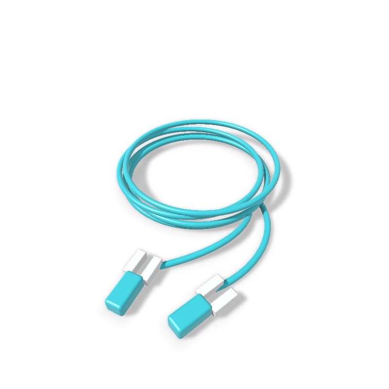 CommScope LC Multimode OM3 Fiber Pigtail, 1.5 m, Pack of 12