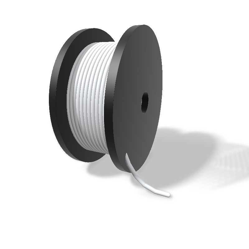 Siemon Z-MAX Cat6A F/UTP Cable, LSZH, 500 m Reel – White