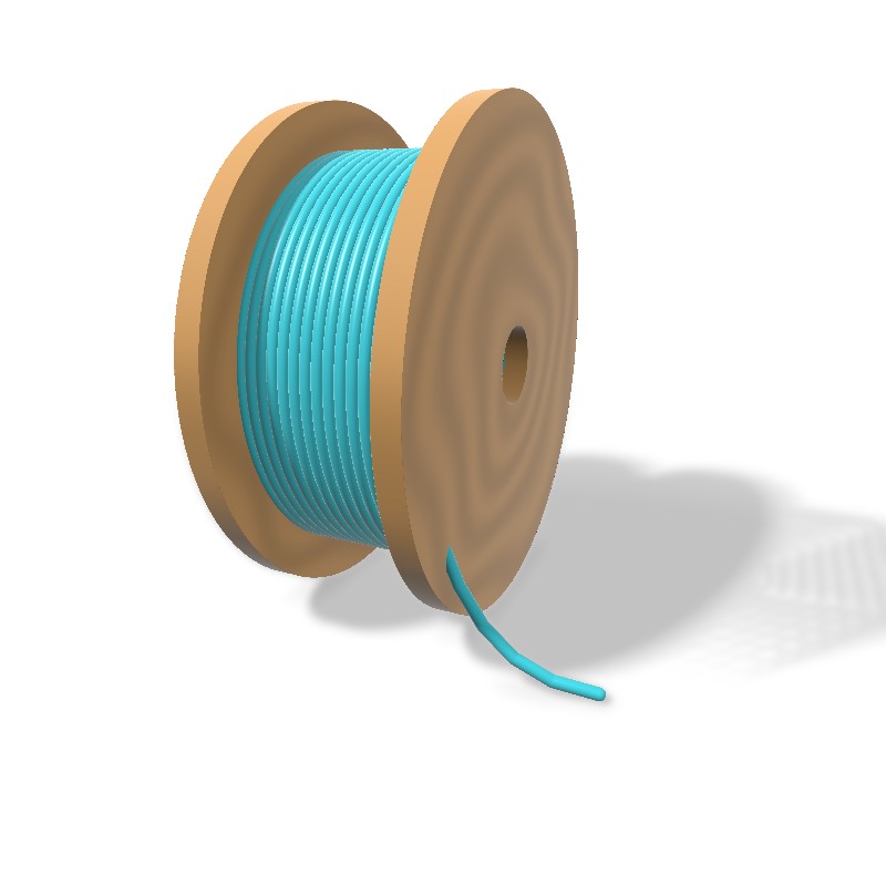 Nexans 8-Core Multimode OM3 Indoor Fiber Cable, LSZH – Aqua