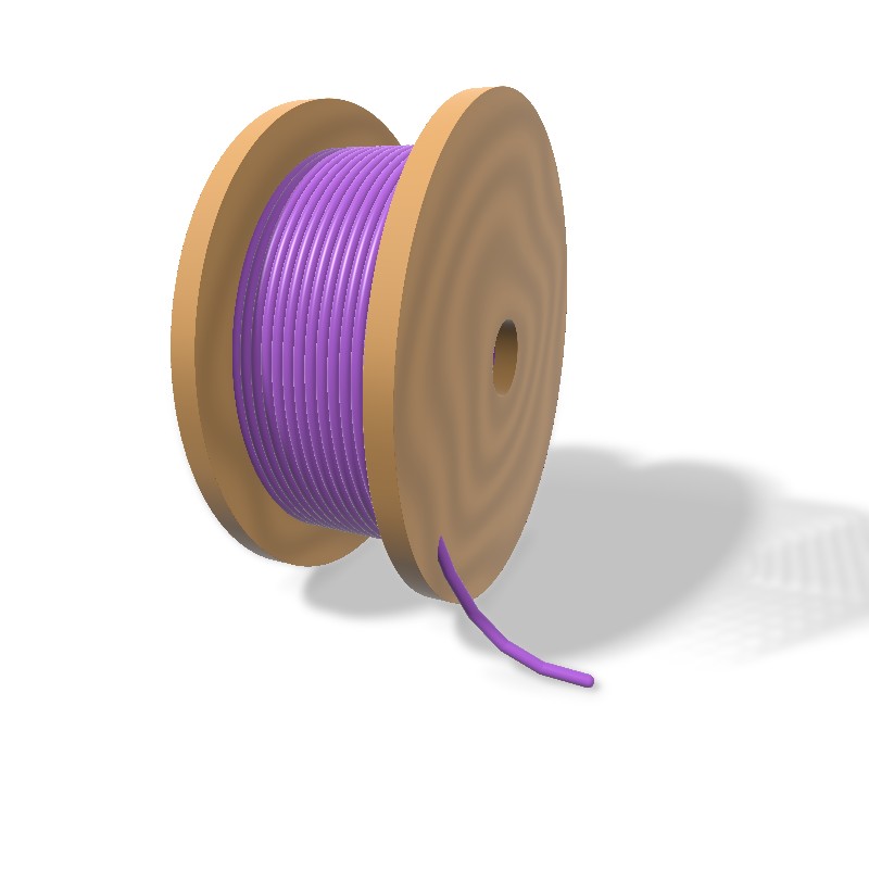 CommScope 12-Core Multimode OM4 Indoor Fiber Cable, LSZH – Violet