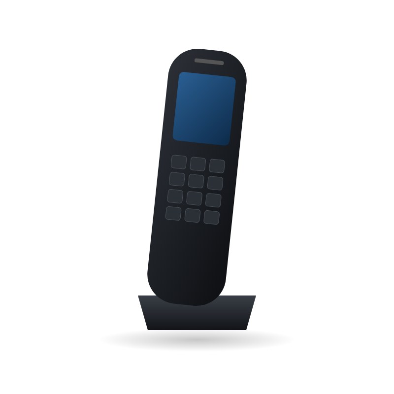 Grandstream WP825 Ruggedized Cordless Wi-Fi IP Phone