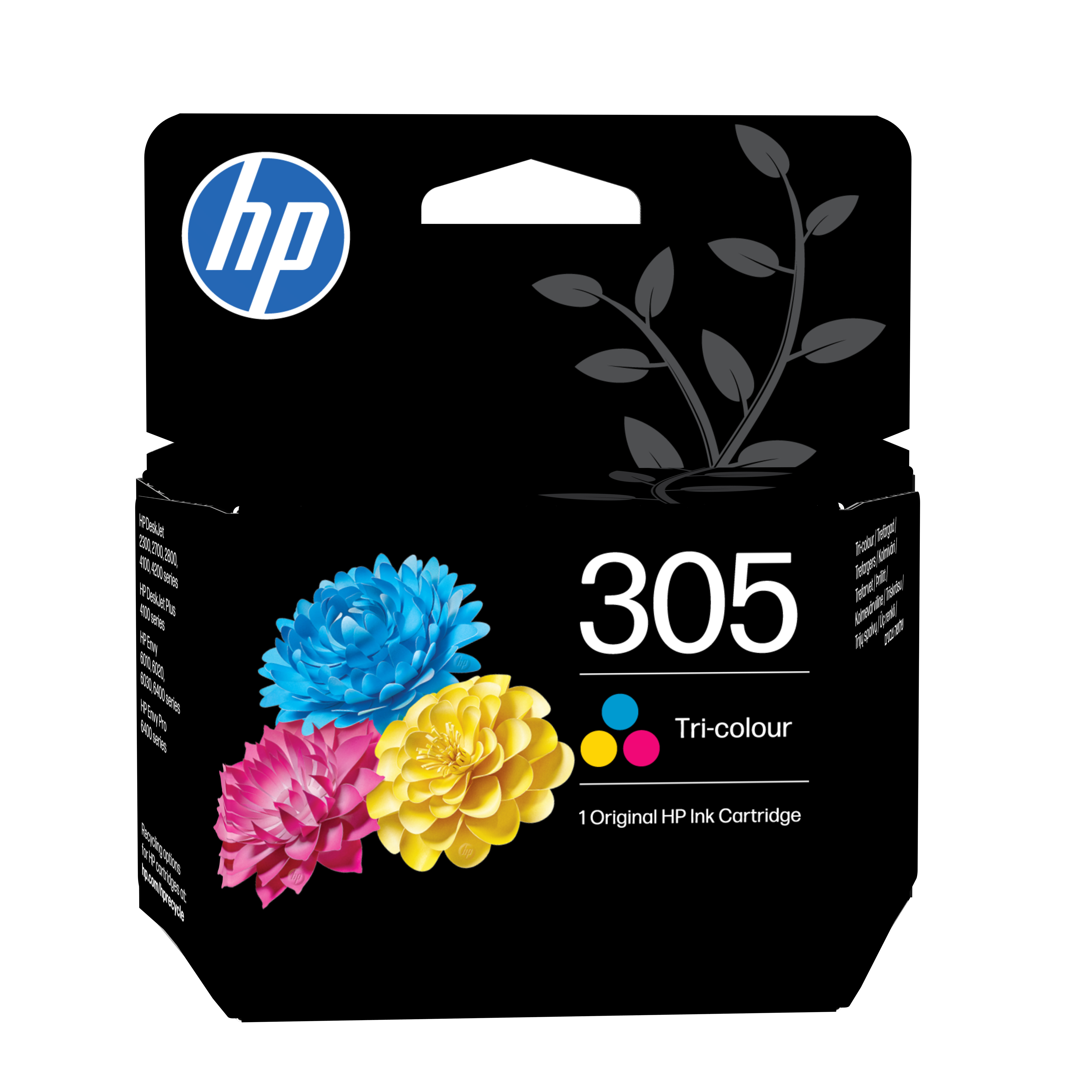 HP 305 Tri-colour Original Ink Cartridge