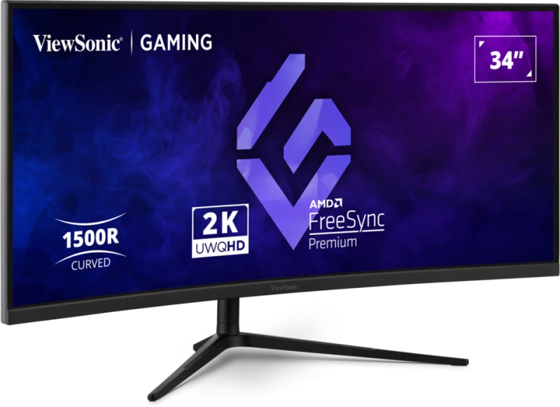 ViewSonic VX3418C-2K 34" UWQHD Curved Gaming Monitor
