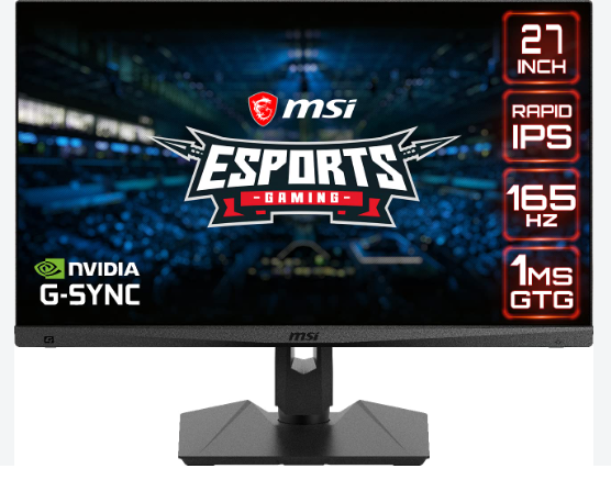 MSI Optix MAG274QRF-QD 27" QHD 165Hz Gaming Monitor